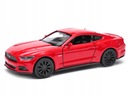 WELLY model 2015 FORD MUSTANG GT RED 1:34