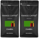 Kávové zrná 2kg Arabica čerstvo pražená z pražiarne v Zambii (2x1kg)