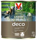 V33 DECO MATNÁ FARBA KOVU 0,5L