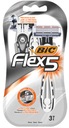 BIC FLEX žiletka 5 čepieľok 3 ks