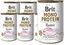 BRIT Mono Protein Králik 12x400g