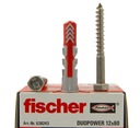 FISCHER DUOPOWER ČEP 12x60 + NEREZOVÁ SKRUTKA (10)