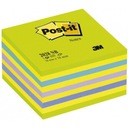 3M POST-IT blok 2028-NB 76x76mm modrozelený