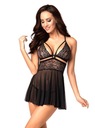 Zmyselné tangá Babydoll Obsessive 838-BAB-1 L/XL