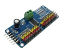 354 Ovládač 16x PWM servo modul PCA9685 I2C