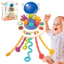 SENSORY TOY Mäkké hryzátko MONTESSORI PRE Bábätká SENSORY 5v1