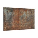 Sklenená doska RUST CORROSION METAL 60x40 na stenu