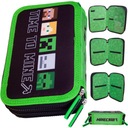 MINECRAFT ALEX STEVEN TRIPLE PENCASE