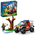 LEGO City 60393 Hasičské auto 4x4 - Záchranná misia