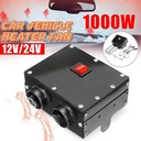 1000W 2portové auto ohrievač Odmrazovač 12V