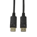 Kábel DisplayPort 1,2 M/M, 4K2K, 5 m, čierny