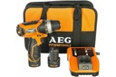 AEG POWERTOOLS BS12C2LI VRTAČKA SKRUTKOVAČ 2x1,5AH + KUF