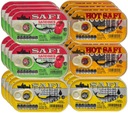 SARDINES SAFI 24X125G MIX TASTE M&K