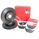 BREMBO DISKY+DLOŽKY+FEEL P BMW 3 E46 320D 150KM