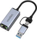 USB 3.0 adaptér USB-C 3.1 RJ-45 1000 Mb/s Gigabit