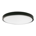 Okrúhle stropné svietidlo LED IP44 30cm čierna 4000K 2400lm VT-8624B-RD V-TAC