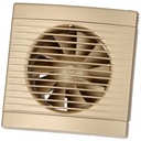 STROPNÝ NÁSTENNÝ VENTILÁTOR SO ZÁSTRČKOU A VYPÍNAČOM Fi 100 GOLD