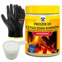 ČISTIČ KOMÍNOV VYPALOVAČ SADZÍ HANSA PRÁŠOK 1kg SET