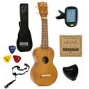 Hnedý soprán Ukulele Mahalo Kahiko SET