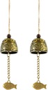 2ks Feng Shui Bell Bell Lucky Wind Chimes Retro