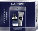 LA RIVE FOR MEN EXTREME STORY DARČEKOVÝ SET (EOILETTILE VODA 75 ML + GEL P