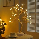 36LED Pearl Golden Leaf Tree Light