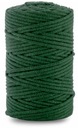 PLOTED MACRAME STRING 3MM FĽAŠA ZELENÁ