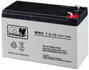 BATÉRIA AGM POWER MWS 7,2 Ah 12V 7,2-12