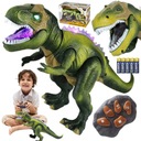 Dinosaur T-REX Diaľkovo ovládaný robot RC REMOTE ROAR Chodí 5x AA batérie