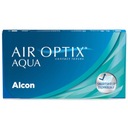 AIR OPTIX AQUA 6 ks výkon -3,25 BC 8.6