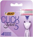 BiC Náplne do dámskeho holiaceho strojčeka ClickSoleil 5, 4 ks