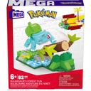 MEGA CONSTRUX BLOCKS 82 kusov POKEMON BULBASAUR les