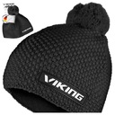 ZIMNÁ ČIAPKA VIKING BERG ČIERNY GORE-TEX WINDSTOPPER MERINO S BAMBUĽKOU