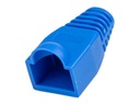 Kryt zástrčky RJ45, 6 mm, 100 ks biely Unitek