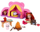 Enchantimals kempingová súprava na výlet + bábika medvedíka HTW71 MATTEL