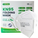 OCHRANNÉ MASKY KN95 FFP2 ANTI-VIRUS x40