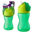 PHILIPS AVENT STRIEBORNÝ hrnček SO SLAMKOU 300ml 12+