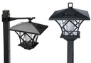 Záhradná lampa SOLAR lampáš, vysoká, 150 cm, 2 LED