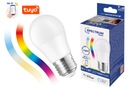 LED WiFi RGB žiarovka, stmievateľná 5W, guľa E27 TUYA