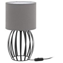 Stolná lampa NOCNA LOFT LAMPSHADE, šedá