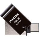 Pendrive Philips 2v1 OTG 128 GB USB 3.1 + USB C