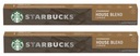 2x 57g STARBUCKS Domáca zmes káva 10 kapsúl