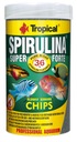 Tropické lupienky Super Spirulina Forte 250ml/130g