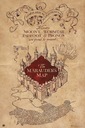 Plagát 61 x 91,5 cm Harry Potter Mapa záškodníkov