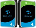 Skyhawk 4TB pevný disk SATA3 CCTV MONITOROVANIE 24/7