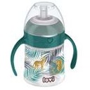 Lovi: prvý pohár Straw Beginner 150 ml Jungle Vibes so slamkou