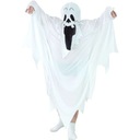 biely outfit GHOST kostým SREAM HALLOWEEN 110/120