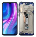 LCD DISPLEJ XIAOMI NOTE 8 PRO MODRÝ RÁMEČEK