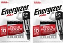 Energizer Ma- AAA E92 1,5V batéria 8 ks