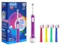 ORAL-B Junior Purple elektrická zubná kefka 5xkoní